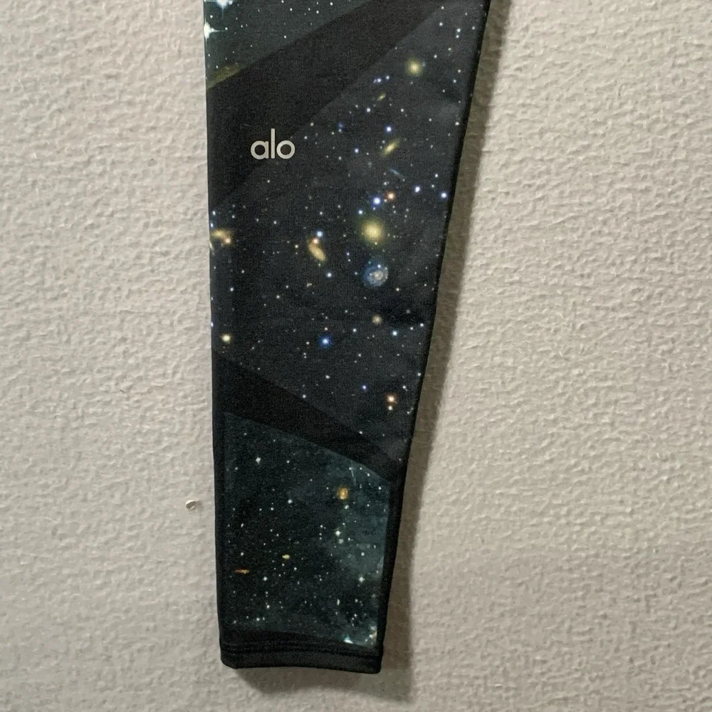 Alo Vaper Space Galaxy Airbrush Leggings XS